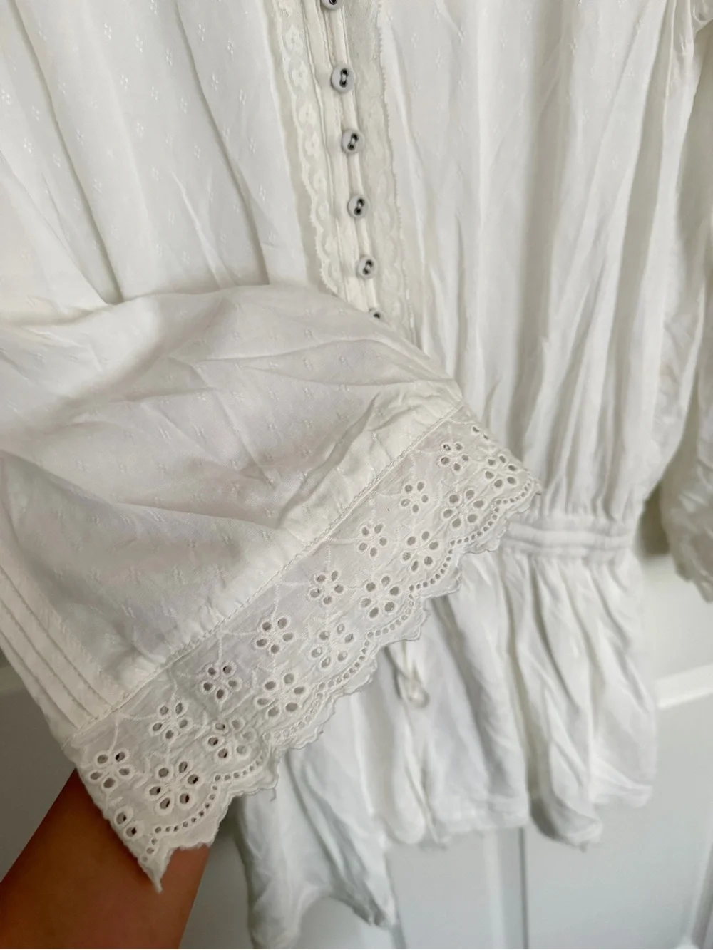 Free People lightweight white